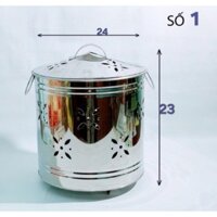 01 Lò Đốt Giấy Tiền Vàng Mã số 3 , INOX Nhiều Kích Cỡ, giao hỏa tốc