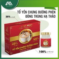 01 Lốc Tổ Yến chưng đường phèn đông trùng hạ thảo (Lốc 6 hũ), nước yến DT Khánh Hòa