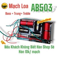 01 MACH PHAN TAN AB503- MẠCH CHỐNG CHÁY LOA – MẠCH LOA KÉO BAS 5 TẤC, BASS 40 -CHƠI BASS COI 76 ĐỔ LẠI-GIÁ 1 MACH AB503
