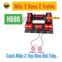 01 MẠCH PHÂN TẦN –HÀNG CHẤT LƯỢNG – GIÁ 1 MẠCH LOA H886 - MẠCH 2 BASS COI 76, 65  1 TREBLE