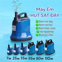 01 Máy Bơm Chìm Hút Đáy Bể Cá SOBO 7w, 25w,35w, 55w,80w, 110w - Máy Bơm Nước Hồ Cá, Hút Cặn, Thay Nước