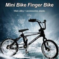 01 Mô hình chiếc xe đạp thể thao BMX loại nhỏ chất liệu kim loại dành cho bé trai - INTL