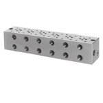 01 Series Modular Valve Base Plate - YUKENKOGYO