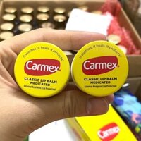 01 Son Dưỡng Môi Carmex Classic Lip Balm Medicated.