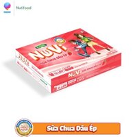 01 Thùng 48 Hộp Nuvi Lúa Mạch Lắc Cacao/ Sữa Chua Dâu/ Sữa tươi Trái Cây Cam/ Nho 110ml NUTIFOOD - YOOSOO MALL