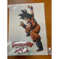 01 tranh poster Songoku trong truyện Dragon Ball