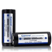 (01 Viên) Pin Sạc Keeppower 26650 - 5500 Mah - 3.7V (P2655C)