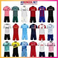 011 Bộ Quần Áo Đá Bóng AB Clb Mu Barca Real Arsenal Psg Liverpool Vải Thun Thoáng Mát Chuẩn Mẫu Thi Đấu D