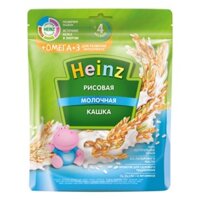 (013) HEINZ NGA bột ăn dặm sữa gạo, oMega 3 (4m+) - Gói