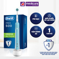 0133577 Bàn chải đánh răng điện Oral-B 3D Pro 500 D16.513