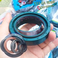 [01cái] Phớt 2 nòng có gờ YEI QA 58*90*19 | Phớt xới lăn 58*90*15 phớt giàn xới, máy gặt liên hợp