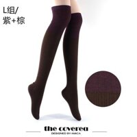 01jk Tất nữ cao qua đầu gối, tất dài cho nữ, tất học sinh, phong cách Harajuku Hàn Quốc KSOX nhỏ