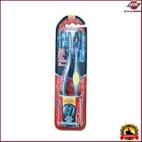 02 Bàn chải đánh răng Colgate 360 Charcoal Spiral ( Hàng đúng chất lượng )