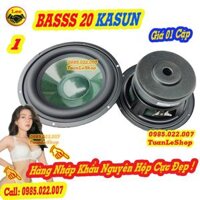 02 LOA BASS 20 KA SUN MÀNG XANH TỪ 140MM COIL 45  GIÁ 01 CẶP LOA BASS 2 TẤC - LOA KAS UN