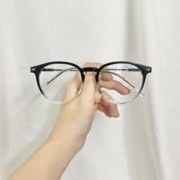 021 GỌNG KÍNH TRÒN OMBRE ĐEN