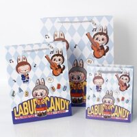 0220- [12 CÁI] Túi quà nhỏ Labubububububububububu Túi quà sinh nhật Túi xách Quần áo Mỹ phẩm