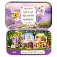 023 Mô hình nhà gỗ búp bê Dollhouse DIY - Q010 Sweet Dream