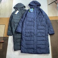 02336 Áo khoác phao dáng dài nam hàng xuất Nhật size S-5XL có thể có lỗi