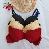 [029] Áo lót Boya Hàng Việt Nam - Chất ren - Không Gọng - Đệm mỏng