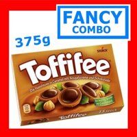 03 hộp Kẹo CARAMEL mềm phủ SOCOLA nhân hạt dẻ sản xuất tại Đức, 3x125g (375g)