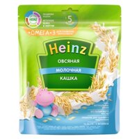 (037) HEINZ NGA bột ăn dặm vị gạo sữa oMega 3 (5m+) 200g - Gói
