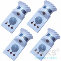 04 cái Đuôi đèn cảm biến hồng ngoại có phích cắm - Argos TR01 - 220V AC - Trắng.