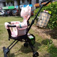 04 Người Bộ Sưu Tập Milantu Cotton Đệm Đi Bộ Xe Đẩy Bé Túi Phụ Kiện Đa Năng Đi Bộ Xe Đẩy Bé Giỏ Túi Tựa Đầu Cốc Mát Thảm Xe Đẩy Cho Bé Đệm #T250326#