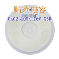 0402 1UF 105K 16V X5R K Tụ gốm SMD CL0105KO5NNNC Tương thích