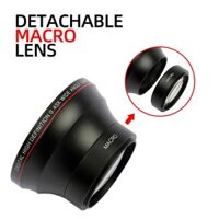 0.43x  Wide Angle Lens with  Portion for Camera Photography - 58mm