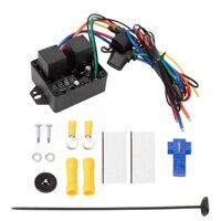 0444 Bộ điều khiển quạt tản nhiệt kỹ thuật số Bộ điều khiển Swith 12V & 24V, Phạm vi nhiệt độ có thể điều chỉnh Bộ công tắc quạt điện kỹ thuật số