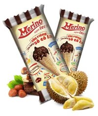 (048) MERINO kem sầu riêng chocolate - cây