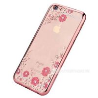 048 ốp lưng iphone 6s plus có hoa đính hạt