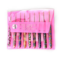 [0.5-2.5mm] BỘ 9c KIM MÓC THÔNG SỐ NHỎ - MÓC LEN THÚ SẢN PHẨM NHỎ