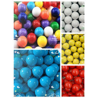 0,5 kg ( khoảng 50 viên ) bi nhựa 25mm - bi cân kg giá sĩ - phụ kiện bi các loại đồ chơi
