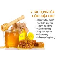 0.5 lít MẬT ONG KHOÁI RỪNG