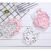 05 Quần Bỏ Bỉm Tã Vải Ban Ngày 6 Lớp Thoáng Mát Cho Bé Trai Bé Gái