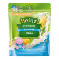 (051) HEINZ NGA bột ăn dặm sữa ngô, oMega 3 (5m+) - Gói