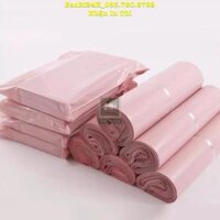 0,5KG-1KG TÚI NIÊM PHONG HÀNG Mầu HỒNG PASTEL CAO CẤP. Túi ship Cod, đóng gói hàng chống bóc HÀNG PE SIÊU DAI SIÊU KÍN. - 25 x 35 - 0.5 KG