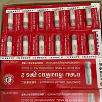 06 Ống Hít Thông Mũi Siang Pure 2 Đầu Thái Lan.