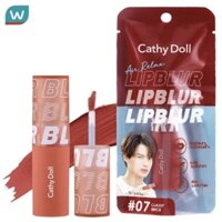 #07 Classy Brick (Đỏ Cam Gạch) - Son Kem Lì Cathy Doll x Metawin - Air Relax Lip Blur 3.5 g