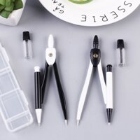 0.7mm Compasses Set Design Drawing Engineering Instrument Tool With Box And Pencil Lead