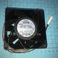 08038RA-48R-GU Quạt tản nhiệt 48V 0.56A 80x80x38mm NMB 4 dây đầu phích cắm chống nước