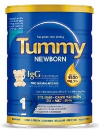 (082) TUMMY NEWBORN sữa bột cho bé 0m+ 400g - Lon
