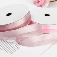 082.5cm nửa sợi satin nửa sợi voan ruy băng trong suốt sn2.5cm ❈ ❈ ❈ ❈ ❈ ❈ ❈ ❈ ❈ ❈ ❈ ❈ ❈ ❈ ❈ 🍒 ❈ ❈ ❈ ❈ diy 🍒 ❈ ❈ ❈ ❈ ❈ ❈ ❈ 08.31