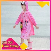(0869) Áo mưa cho bé gái với nhiều hình siêu dễ thương cùng với các nhân vật hoạt hình mà bé yêu thích giá tốt .