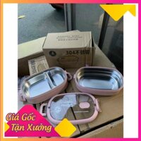 (0869) Hộp Cơm Giữ Nhiệt 2 Tầng 3 Ngăn Cao Cấp giá tốt .