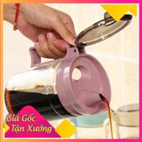 (0869) Lọ đựng dầu ăn, dấm, nước mắm... dung tích 0,65 lít - Đẹp, tiện dụng, vệ sinh giá tốt .