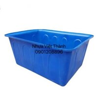 0901208896 - Thùng chữ nhật 500 lít - Thùng vuông 500L - TV500 - Thùng nuôi cá - Thùng chứa nước - Thùng nhựa chữ nhật