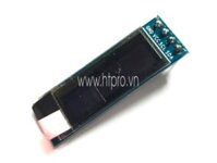 0.91 inch 128x32 OLED, IC SSD1306, giao tiếp I2C