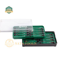09317_ Bộ tuốc nơ vít nhỏ 1đầu 1 bộ 15 cái SATA